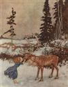 EDMUND DULAC. Andersen, Hans Christian. Stories from Hans Andersen.